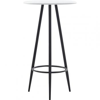 Mesa de Bar Blanca de MDF 60x107,5 cm