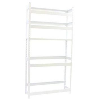 Estantería SIMONBOTTLE 4-1 para Cajas de Bebidas, 5 Baldas, Capacidad 100 kg, Dimensiones 2000x1000x300 mm, Color Blanco