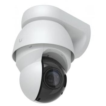 Cámara AI PTZ de Precisión Ubiquiti 4K Blanca con Zoom Óptico 31x y Resolución 3864 x 2160 Pixeles