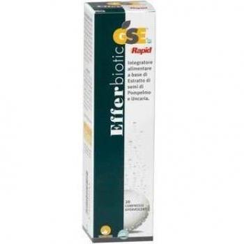 GSE Efferbiotic Rapid 20 Comprimidos Efervescentes