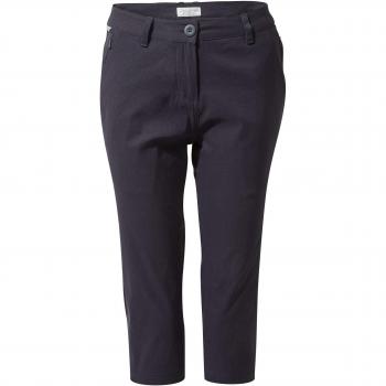 Craghoppers Kiwi Pro Crop Crop para Mujer, Mujer, CWJ1204 3G316L, Azul Oscuro