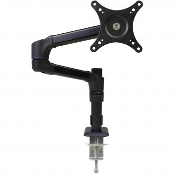 DoubleSight Single Monitor Full Motion Arm Mount, for Monitors up to 27, Adjustable Height, Tilt, Pivot & Swivel, Easy Installation 75mm & 100mm VESA bracket,