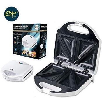 SANDWICHERA DOBLE 750W 215X125MM EDM