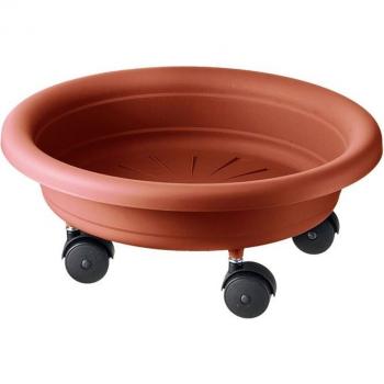 ArtPlast Platillo para maceta con ruedas Ø 33 cm