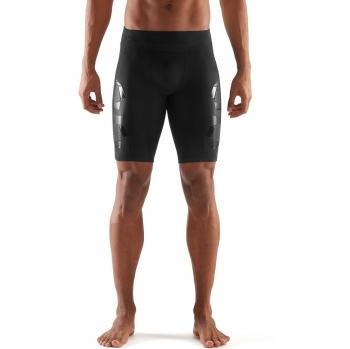 Skins A400 - Camiseta de compresión Half Mallas/Pantalones Cortos