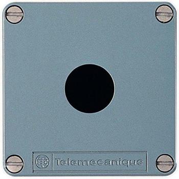 Schneider Electric XAPM1501 XAP-M Metal Caja Vacía con 1 Apertura, 80mm x 80 mm x 74.5mm