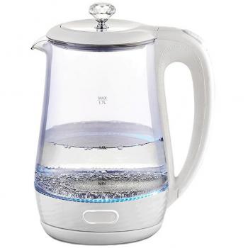 Hervidor Feel Maestro MR-052 Blanco de Vidrio 2200 W 1,7 L