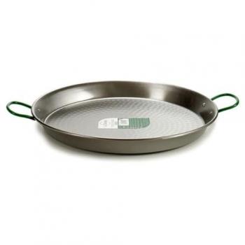 Paellera La Dehesa Ø 70 cm Acero Pulido (2 Unidades) - Cocina de Gas y Leña