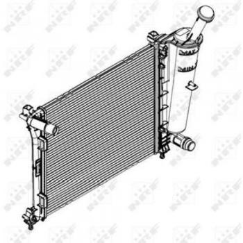 Radiador de refrigeración del motor NRF 58429 para FIAT Panda III (3/5 puertas)