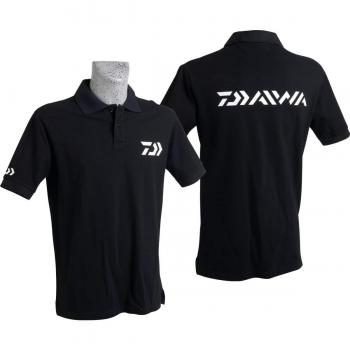 Daiwa - Polo Black Short Sleeves M - PNM