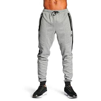 Pantalones Deportivos Melange Gris Leone 1947 para Hombre, Talla XXL