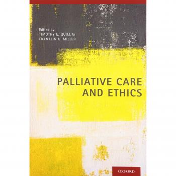 Palliative Care and Ethics