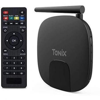 TV Box Android, TaNix Hi6S Android 9.0 Box Hisilicon con MIMO WiFi 2GB LPDDR4, Smart TV Box Soporte 2.4&5.8GHz / Resolución 4K / 1080P UI / BT 4.0