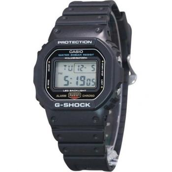 Casio G-Shock Men's Black Digital Quartz Watch with Resin Strap DW-5600UE-1 200M