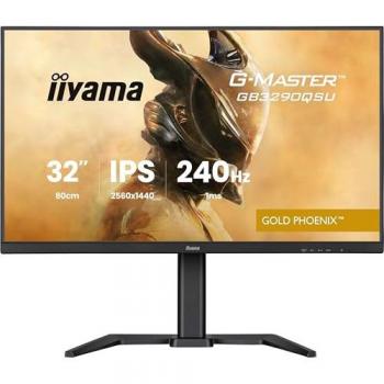 Monitor Gaming iiyama G-MASTER Gold Phoenix GB3290QSU-B1 31.5 QHD 240Hz LED Negro