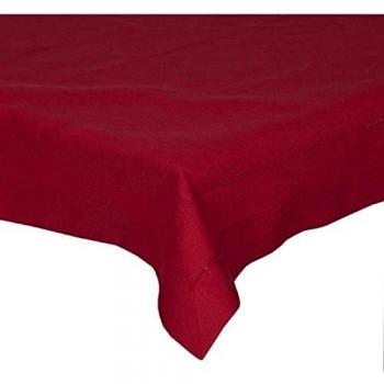Mantel 170 x 250 cm, color rojo, Birzai II