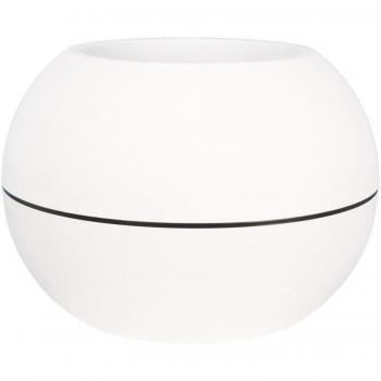 Maceta Riss RIV3580798142023 Blanco Plástico Redondo