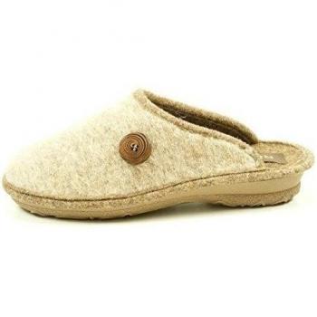 Rohde 2262 Emden Zapatillas de casa de sintético mujer, schuhgröße_1:41 EU;Farbe:beige