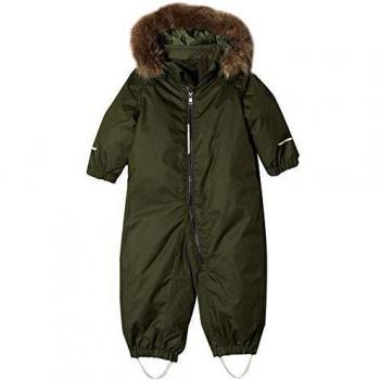 NAME IT Nmmsnow08 Suit Solid 1fo Noos Traje de esquí, Verde