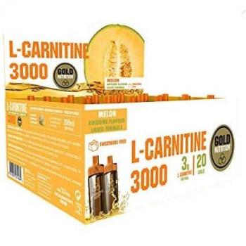 GoldNutrition L-Carnitina 3000 - 20 viales x 10 ml Limón