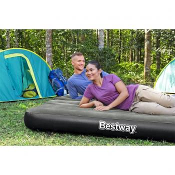 Colchón Flocado Set 2 Colchones Conectables de 188x99x25 cm. Bestway 67922