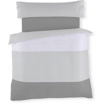 Funda Nórdica Fijalo Gris Perla 240 x 220 cm 2 Piezas