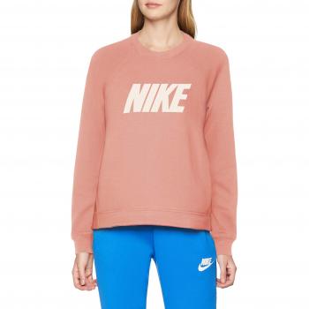 Nike W NSW OPTC Crew Camiseta, Mujer, Rosa