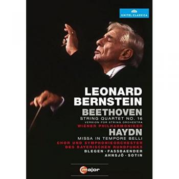 Beethoven string quartet op 135 haydn missa tempore belli wiener philharmoniker sinfonieorchester des bayerischen rundfunks leonard bernstein c major 711508 dvd ntsc 2012
