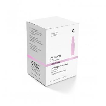 Proteoglicanos Plus 30 Ampollas x 2 ml - Alchemy Care Cosmetics | Hidrata y Cuida Piel | Con Vitamina E | Prensado en Frío