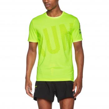Reebok Osr Ss Ac Tee Camiseta, Hombre, Amarillo