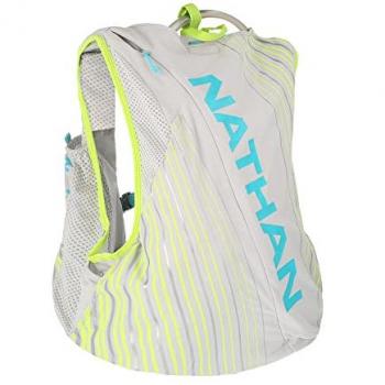 Chaleco de hidratación Nathan Pinnacle 12 Vapor mujer gris/azul caribe