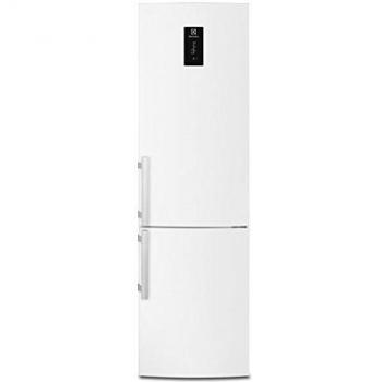 Frigorífico Combi Electrolux EN3790MOW Independiente 334L A++ Blanco con Botones y LCD