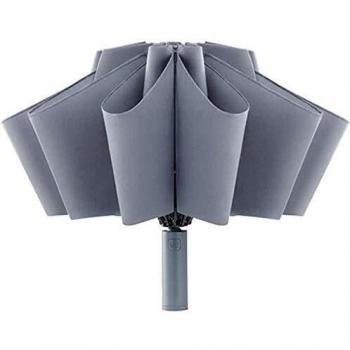 Dewanxin para 90fun Paraguas Plegable,Paraguas Apertura/Cierre Automático,Paraguas Invertido Secado Rápido con Linterna,Anti-UV Parasol,para Lluvioso o Soleado para un Adulto