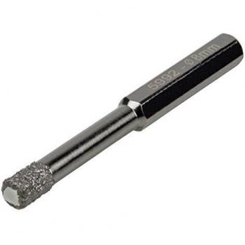 Wolfcraft 5992000 - Broca de diamante, vástago hexagonal, profundidad de corte 40 mm, Ø 8
