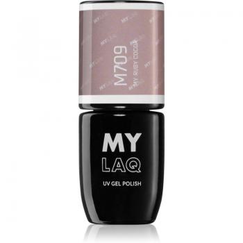 M709 My Ruby Cocoa MYLAQ UV Hybrid Color Nail Polish 5ml - Esmalte de Uñas en Gel Tono My Ruby Cocoa, 5 ml, tipo UV Hybrid