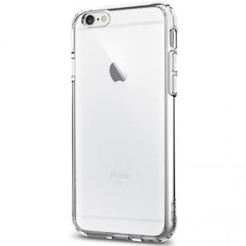 Spigen Ultra Hybrid, Funda Carcasa con Tecnología de cojín de aire y protección híbrida de caída para el iPhone 6S/9, Transparente