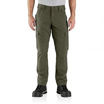 Carhartt Pantalones Cargo Rugged Flex Relaxed Fit Ripstop Utility para Hombre - Verde (Basil, 40)