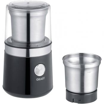 Molinillo de café Graef CM 102 - Negro, Plata