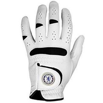 Chelsea FC Hombre semi-synthetic Guantes de golf, hombre, color blanco, tamaño medium