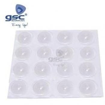 Pack de 16 Gotas Adhesivas Protectoras de 4mm Ø12mm GSC 003802788 - Protección Duradera