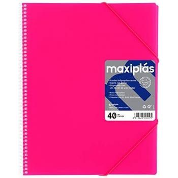 Grafoplas 39834654 - Carpeta de 40 fundas, color Fucsia, A4