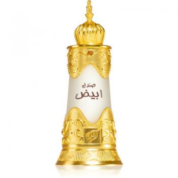 Aceite de fragancia Afnan Abiyad Sandal 20 ml, aceite perfumado unisex