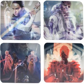 Star Wars: El último Jedi Lenticular Posavasos, Multicolor
