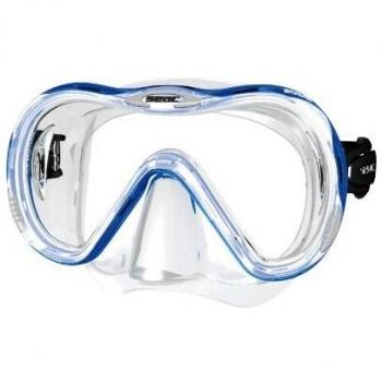 SEAC Máscara Boss S/KL - Gafas de Buceo Unisex, Color Azul