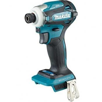 MAKITA DTD172Z Atornillador de impacto BL 18V LXT 180Nm 4 velocidades, batería 1/4, 3800 RPM, color Negro y Azul