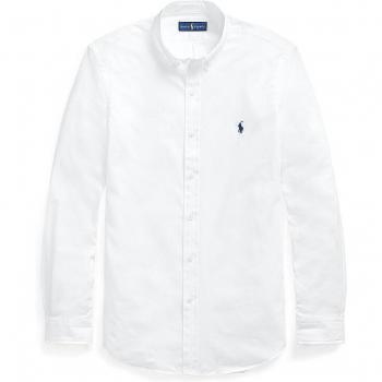 Camisa Polo Ralph Lauren Custom Fit blanco