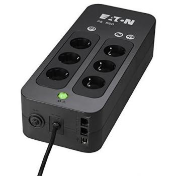 Eaton 3S 550 DIN 550VA 6AC outlet
