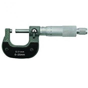 Micrómetro de taller 0-25 mm precisión 0.001 mm - Metrica