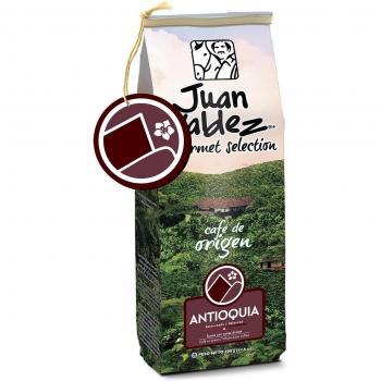 Juan Valdez, Café de Origen Antioquia Café Grano de Colombia, 500g.