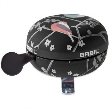 Basil Big Bell Wanderlust Timbre de Bicicleta, Mujer, Negro, Talla Única
